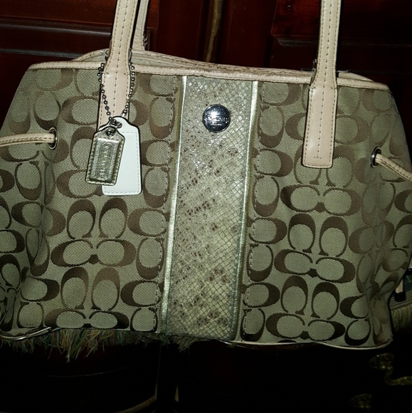 Coach Signature w/Python - Picture 1 of 5
